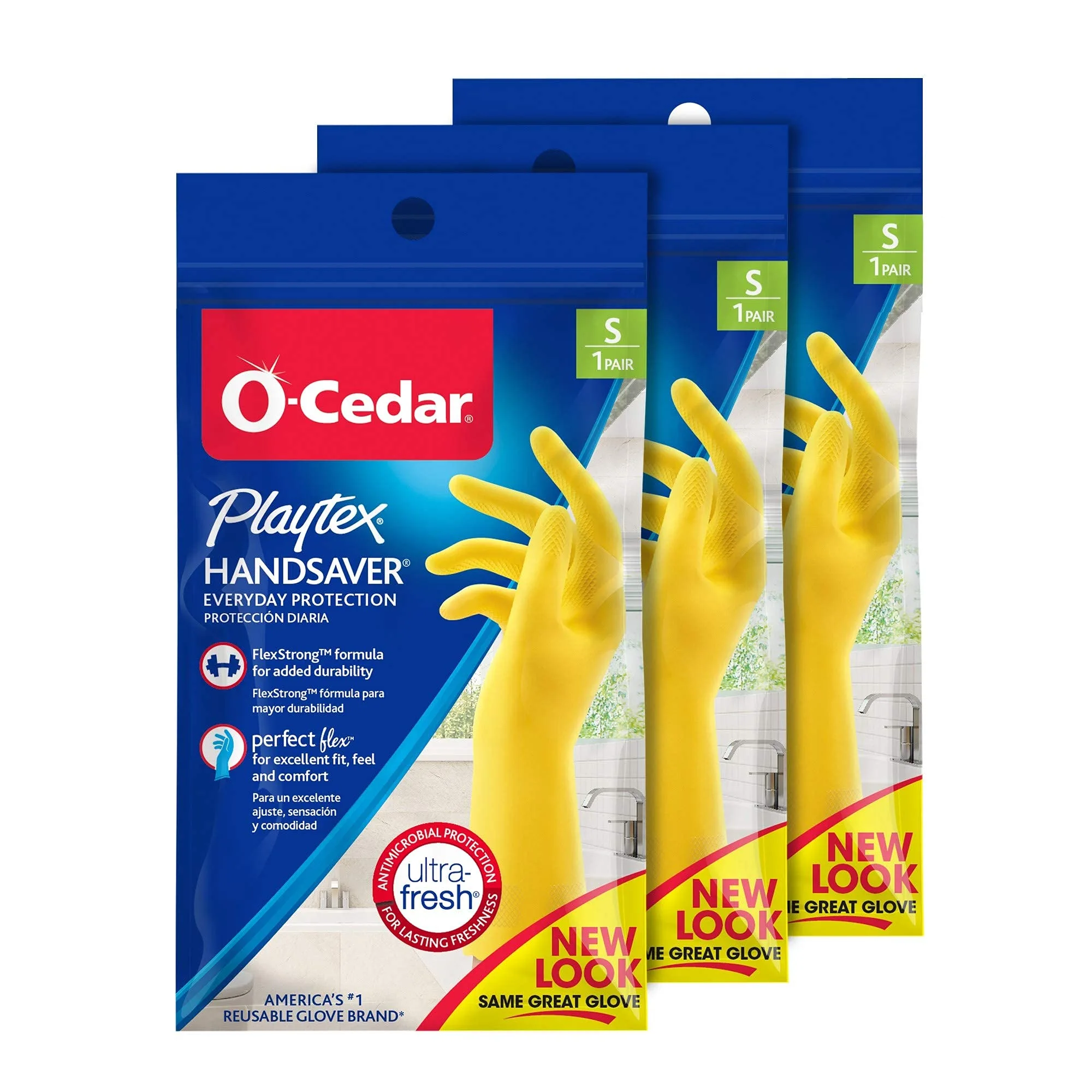 O-CEDAR Playtex HandSaver Reusable Cleaning Gloves