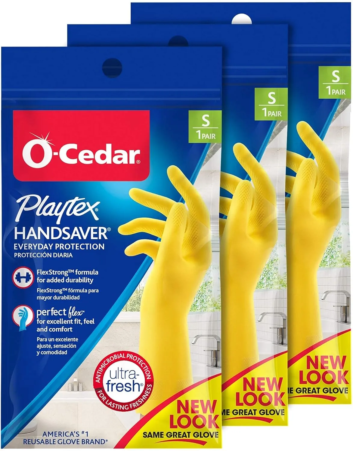 O-CEDAR Playtex HandSaver Reusable Cleaning Gloves