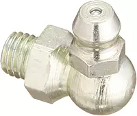 LubriMatic 11-113 Grease Fittings - 1/4"-28 90 Degree Angle - Pack of 10