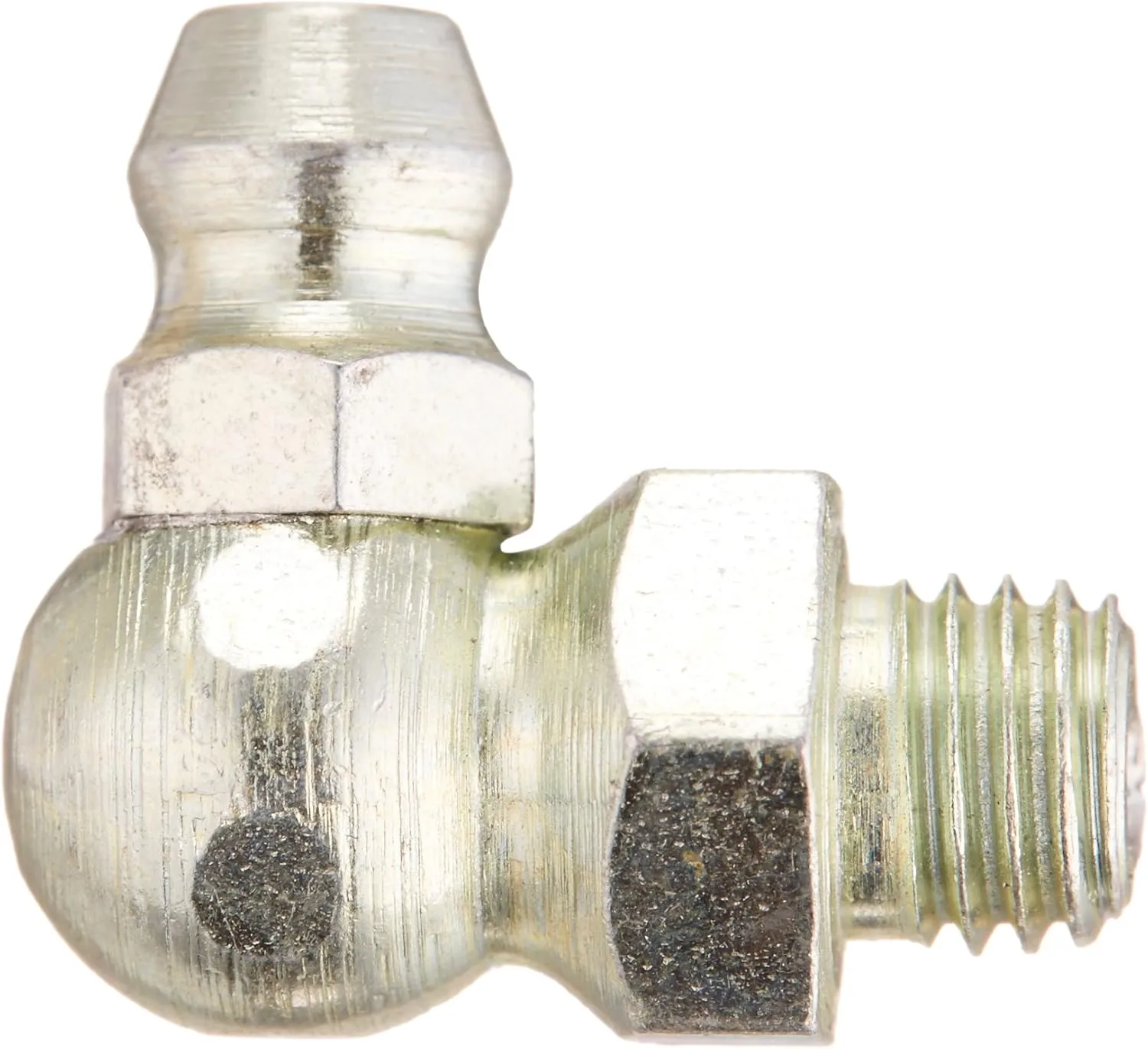 LubriMatic 11-113 Grease Fittings - 1/4"-28 90 Degree Angle - Pack of 10