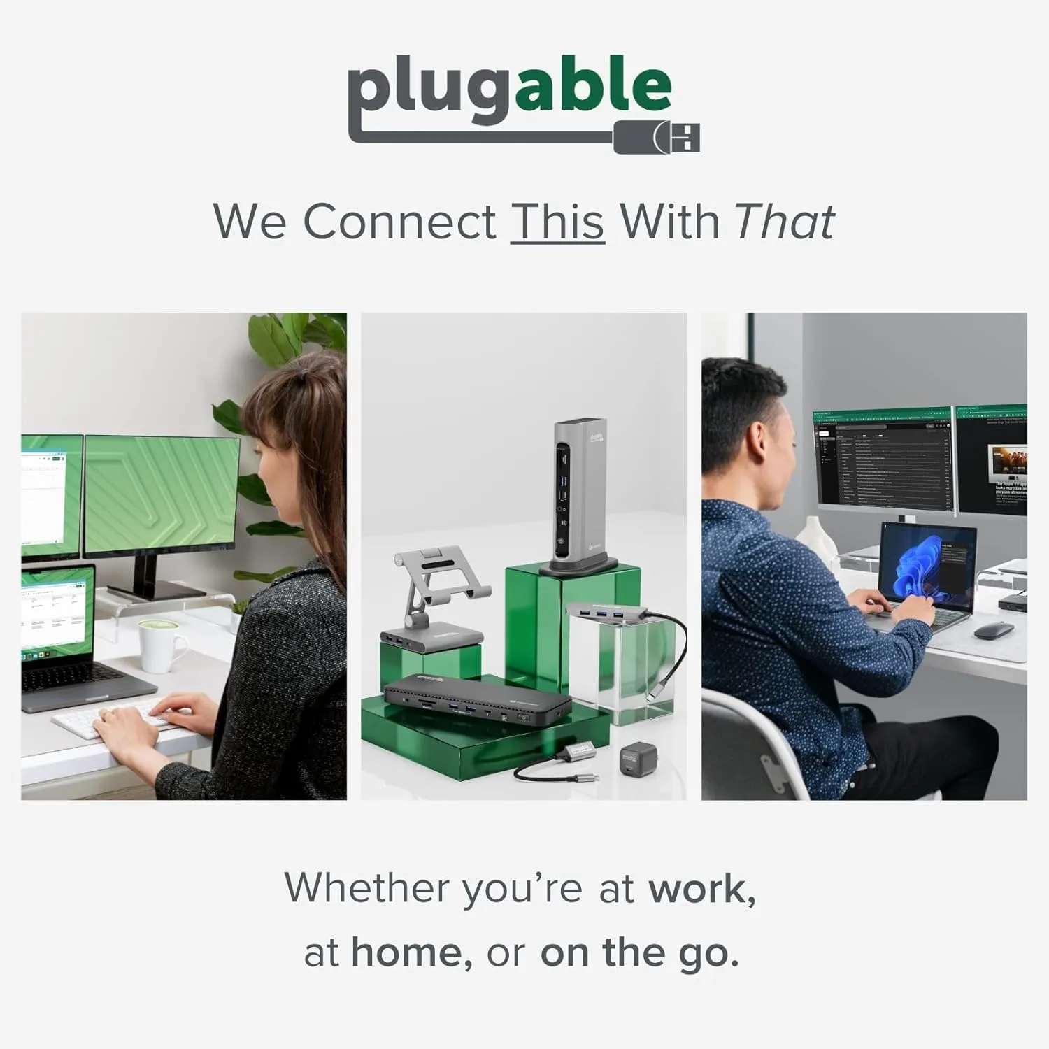 Plugable DisplayPort to VGA Adapter - Supports DisplayPort-Equipped Windows and Linux Systems to VGA Displays up to 1080p