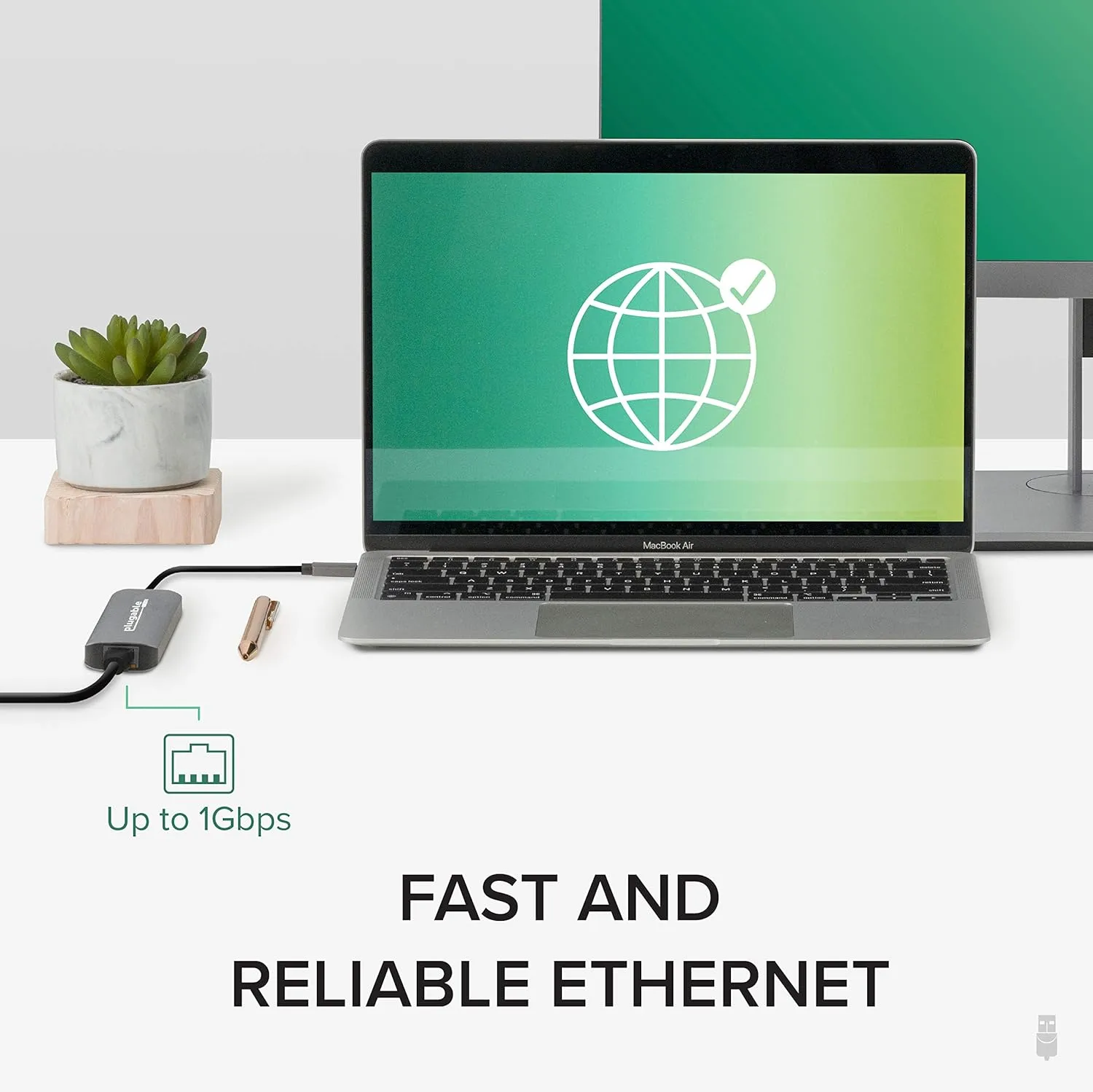 Plugable 7-in-1 USB C Hub Multiport Adapter with Ethernet Driverless Compatibility with Mac, Windows, iPhone 15, Chromebook