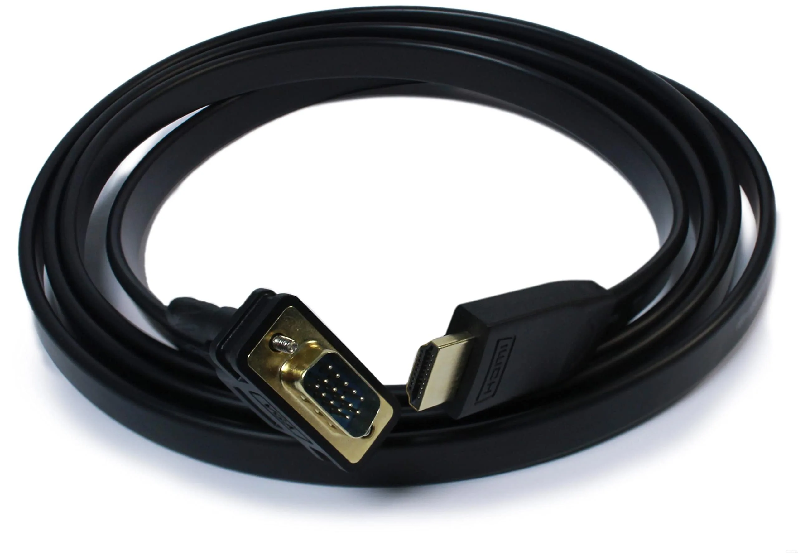 Plugable HDMI to VGA Adapter, Driverless 6 Foot (1.8 Meter) Converter Cable Supporting up to 1920 x 1080 (60Hz)