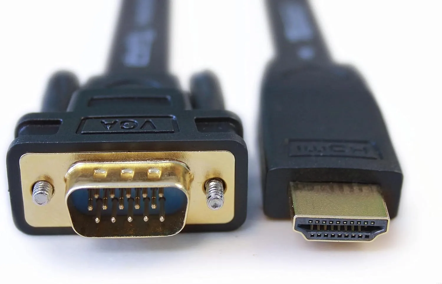 Plugable HDMI to VGA Adapter, Driverless 6 Foot (1.8 Meter) Converter Cable Supporting up to 1920 x 1080 (60Hz)