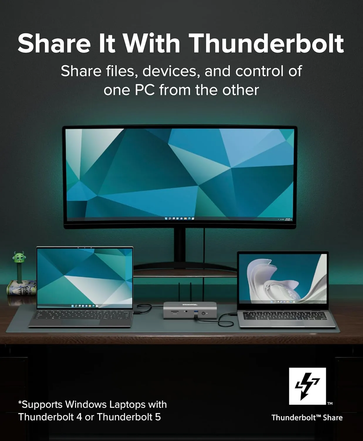 Plugable Thunderbolt 5 Dock: 140W Power Delivery, Up to Dual 6K/8K (TBT-UDT3)