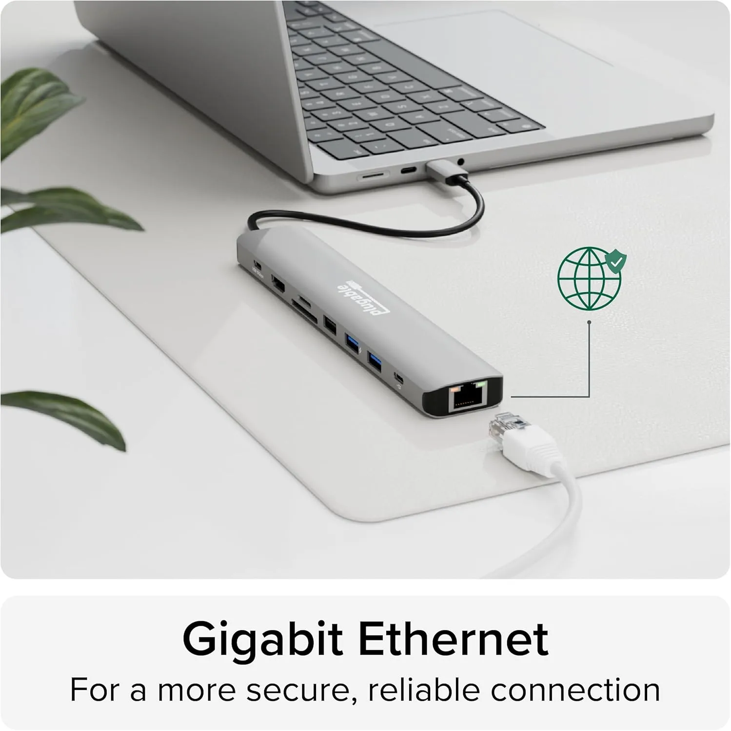 Plugable USB-C 9-in-1 Hub with 140W PD, 4K60Hz HDMI, 10Gbps (USBC-9IN1E)