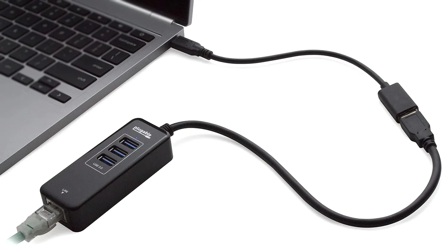 Plugable USB C to USB Adapter Cable with Driverless Technology, Enables Connection of USB Type C Laptop, Tablet