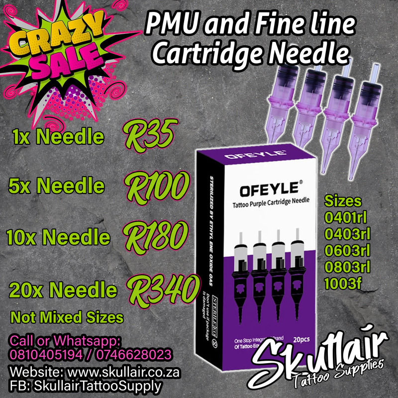 1003F PMU Ofeyle Purple Cartridges Needles