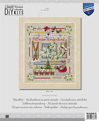 Kit Punto Croce Vervaco - Inverno Kit Punto Croce Vervaco - Inverno