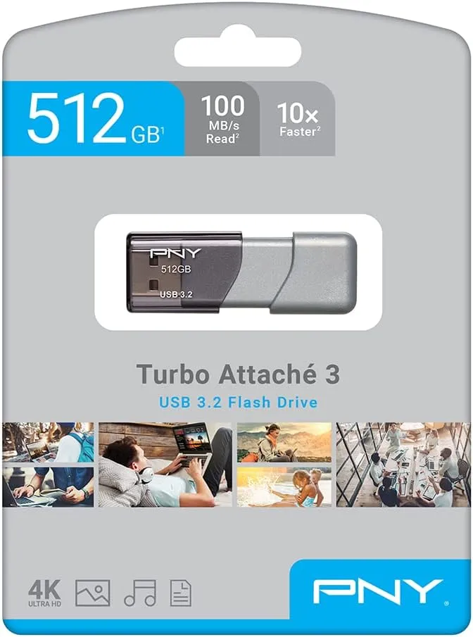 PNY Turbo Attache 3 USB Flash Drive