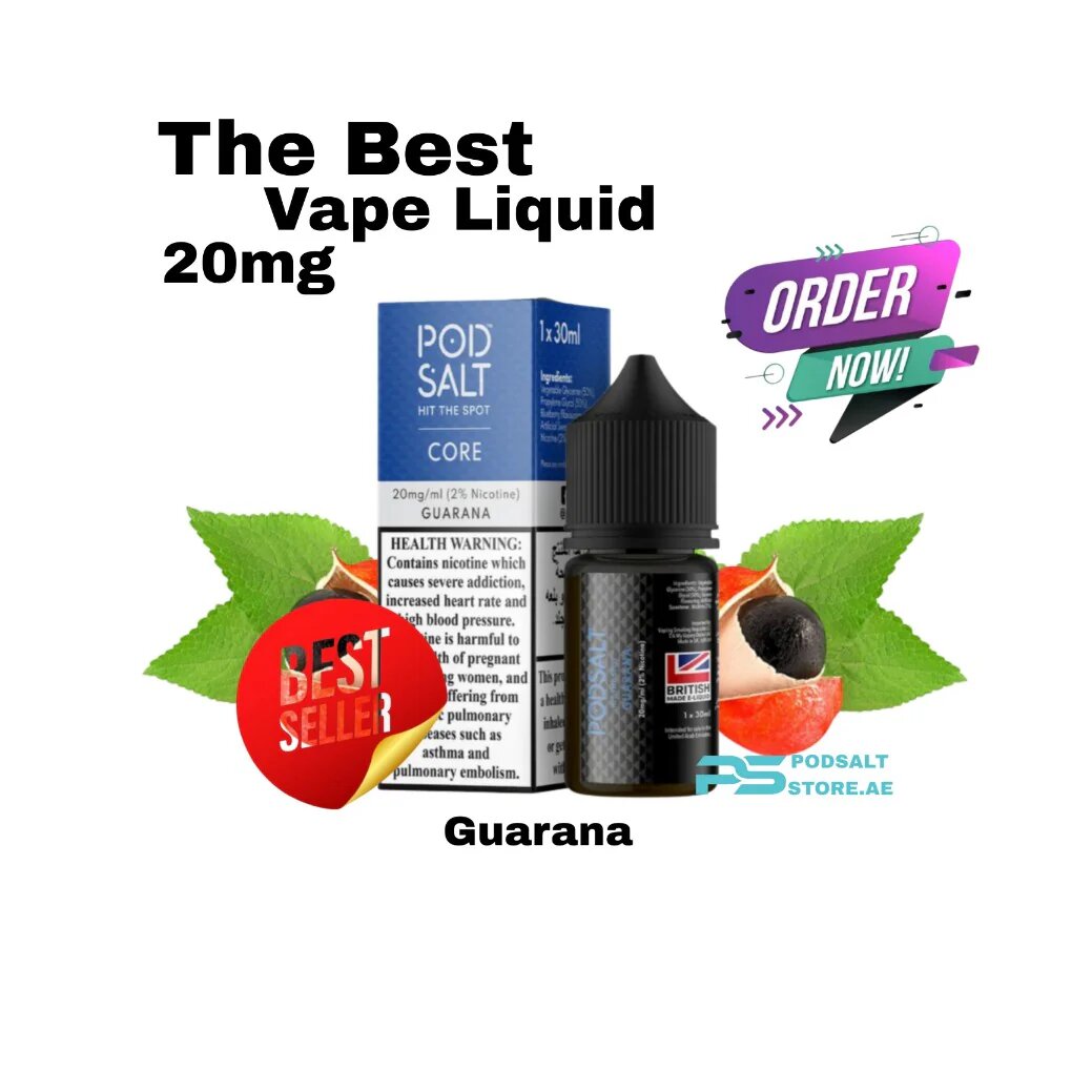 Pod Salt 30ML Salt - Core Guarana 20MG