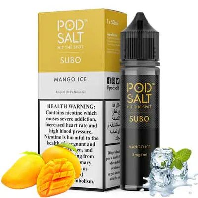 Pod Salt 50ML - Subo Mango Ice 3MG