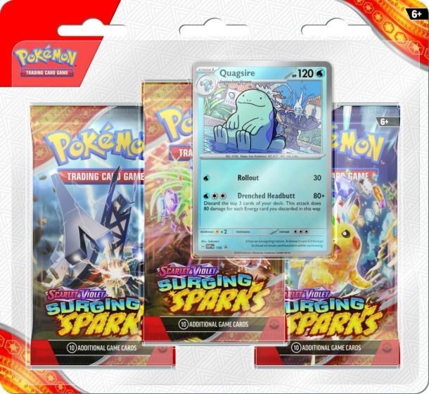 SURGING SPARKS 3-PACK BLISTER