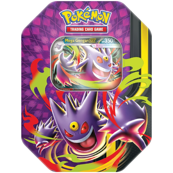 Pokemon Mega Moonlit Tin - Mega Gengar ex