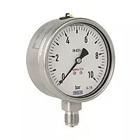 WIKA 213.53 Liquid-Filled Pressure Gauge, 0–7 kg/cm², G1/4