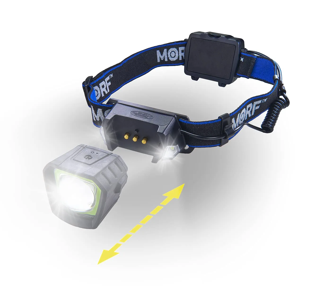 Police Security MORF R230 Removable 3-in-1 Headlamp - 230 Lumens