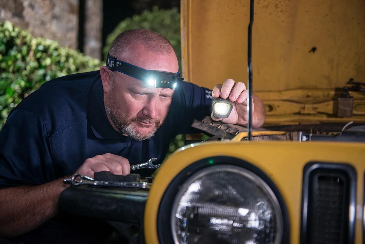 Police Security MORF R230 Removable 3-in-1 Headlamp - 230 Lumens