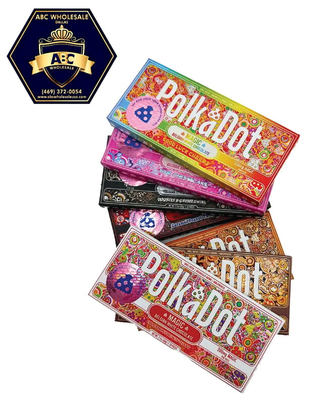 POLK A DOT MUSHROOM MAGIC BLEND CHOCOLATE | 20PCS BAR | 500MG