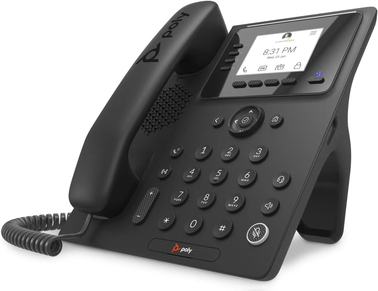 Poly CCX 350 Phone in The Microsoft Teams Version (PoE, Without Power Supply)