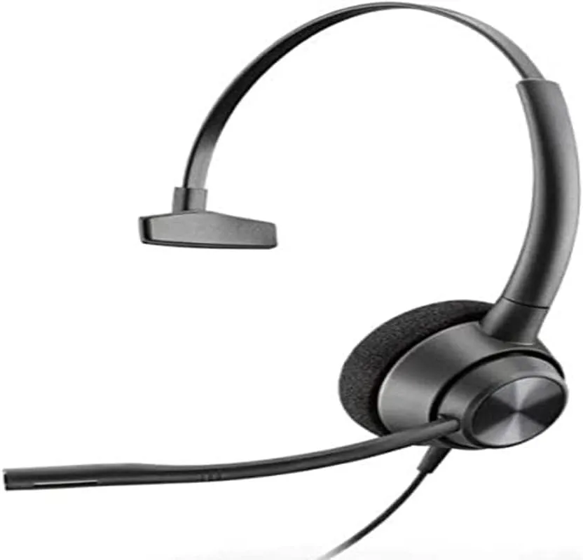 POLY EncorePro 310 QD Monaural Headset - Black