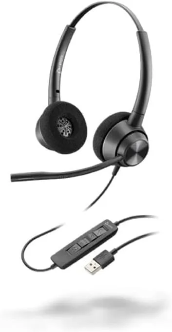 Poly EncorePro 320 Stereo USB-A Headset - 767G0AA
