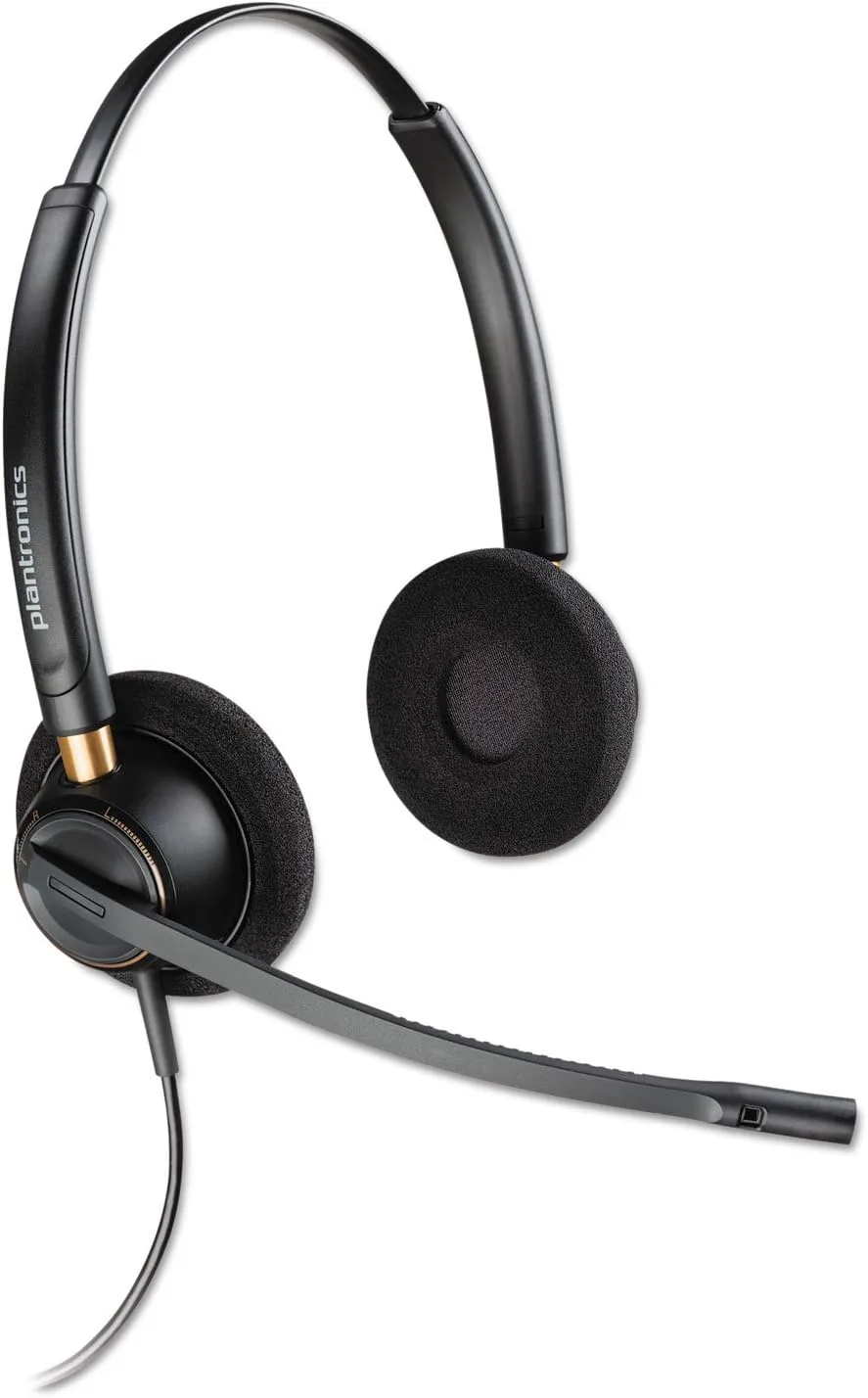 Poly EncorePro 520 QD HW520 Binaural Noise-Cancelling Headset