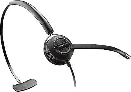 Plantronics - EncorePro HW540 Convertible Headset - Wired (3 wearing styles) - Black