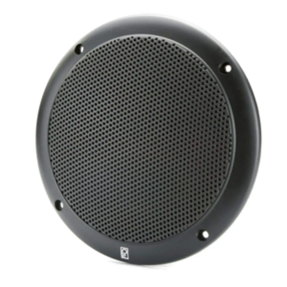 PolyPlanar 4" 2 Way Coax Integral Grill Marine Speaker Pair Black