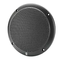 Poly-Planar MA-4056 6" Round Flush-Mount Marine Speakers (Pair) - Black