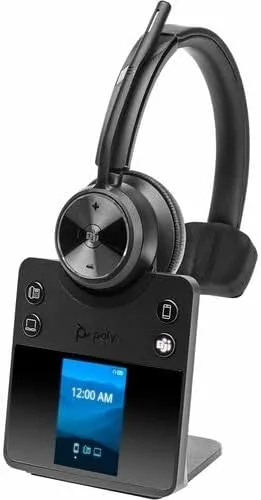 Poly Savi 7410 Office Monaural Microsoft Teams Certified DECT 1920-1930 MHz Headset
