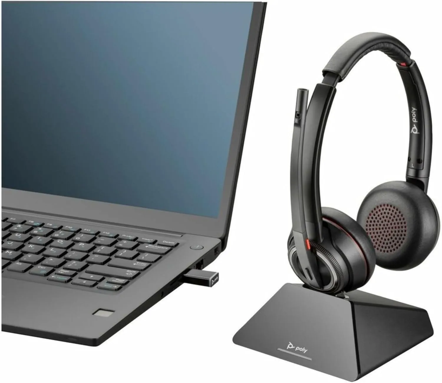 Poly Savi 8220 UC Wireless DECT Headset System
