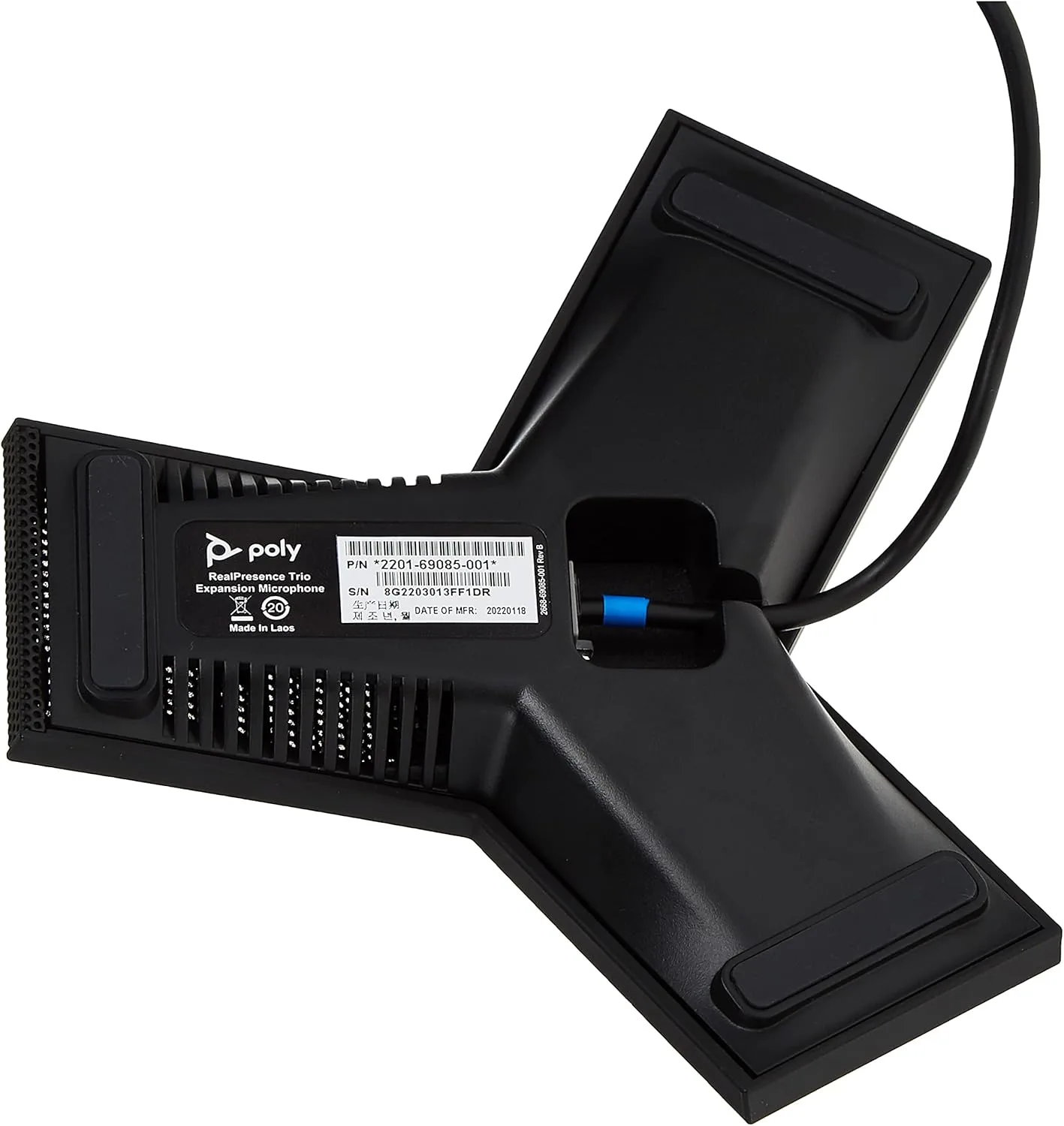 Poly Trio 8800 External Microphones (Pack of 2) - Black