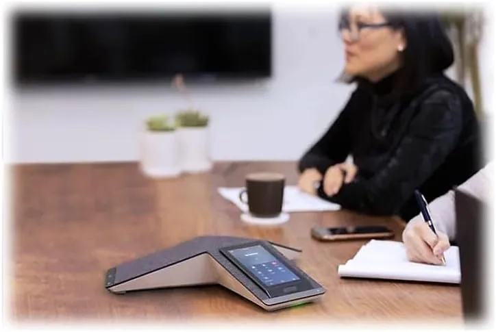 Poly - Trio C60 IP Conference Phone (Polycom) - Smart Conference Phone for Any Meeting Space - 5' Color Touch Display - Works with Teams (Certified), Zoom & More