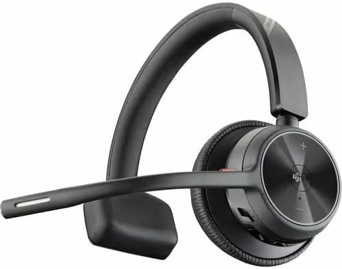 Poly Voyager 4310-M Microsoft Teams Certified USB-A Headset +BT700 dongle TAA - Microsoft Teams CertificationUSB Type A - Wired/Wireless - Bluetooth