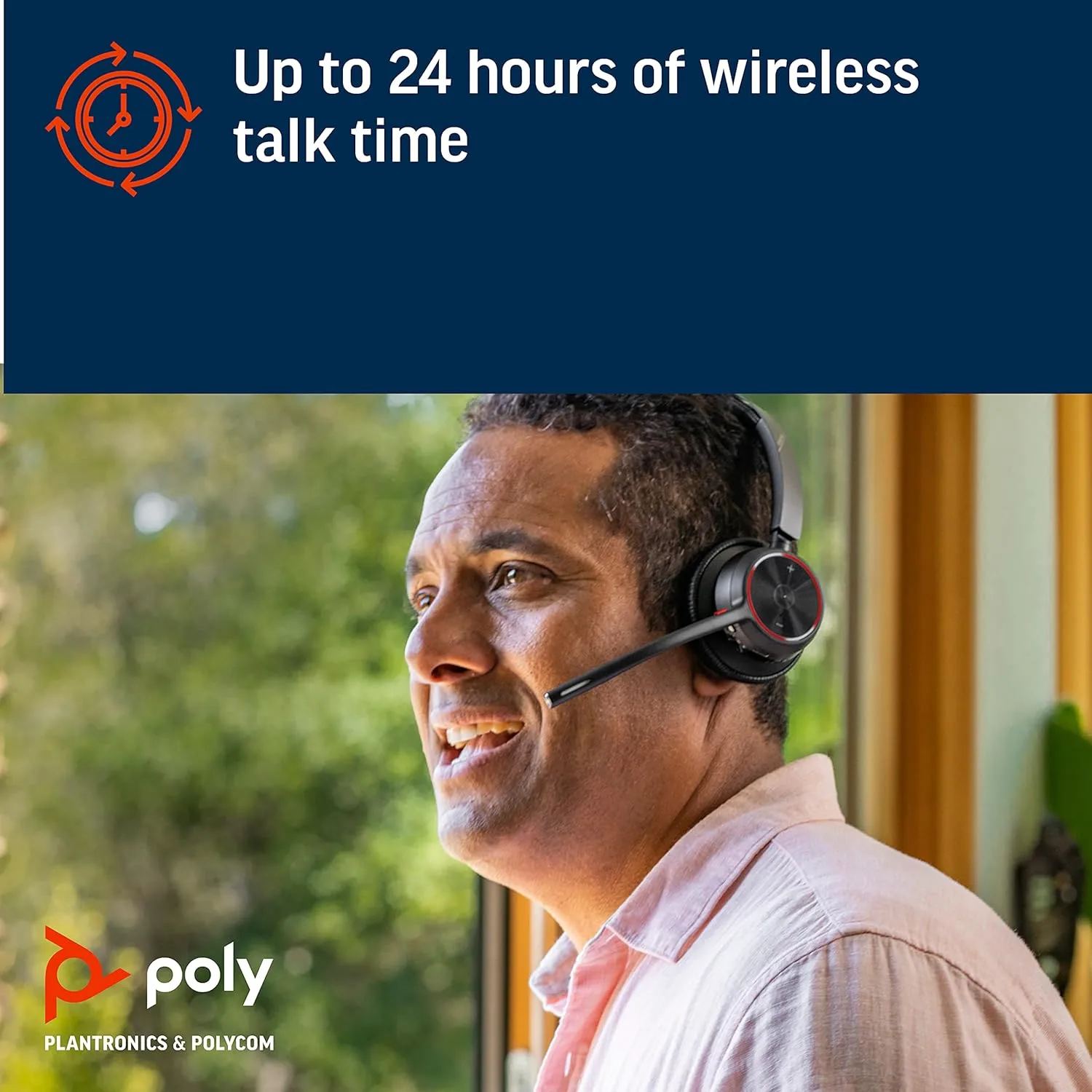 POLY Voyager 4310 UC Wireless Single-Ear Headset