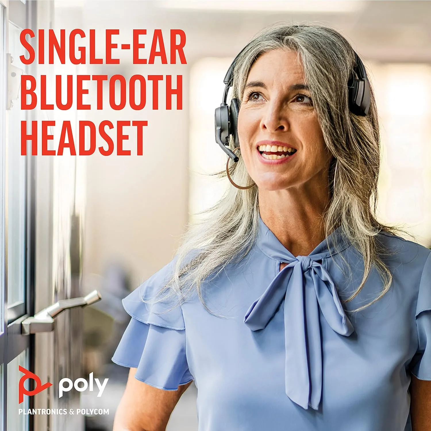 POLY Voyager 4310 UC Wireless Single-Ear Headset