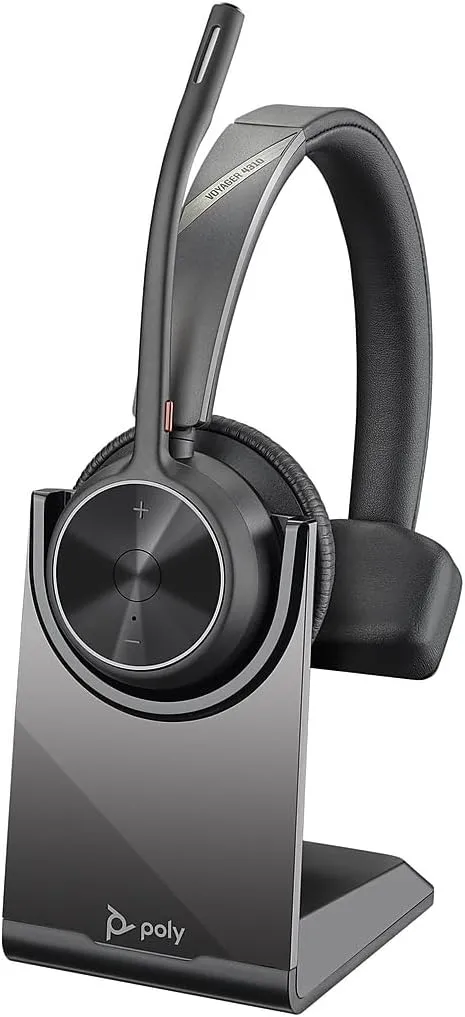 Poly Voyager 4310 UC Wireless Mono Headset with Charging Stand