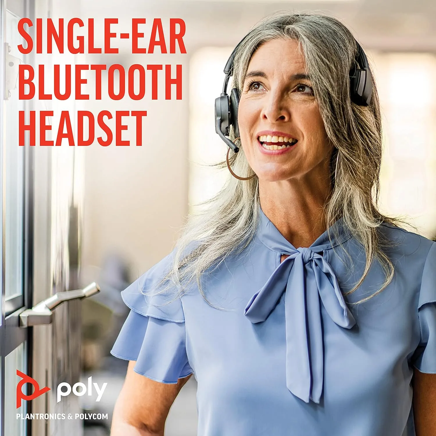 POLY Voyager 4310 UC Wireless Single-Ear Headset