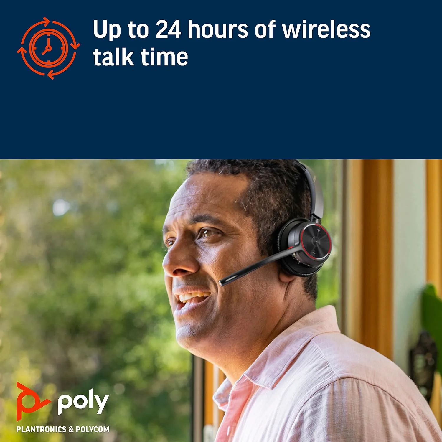POLY Voyager 4310 UC Wireless Single-Ear Headset