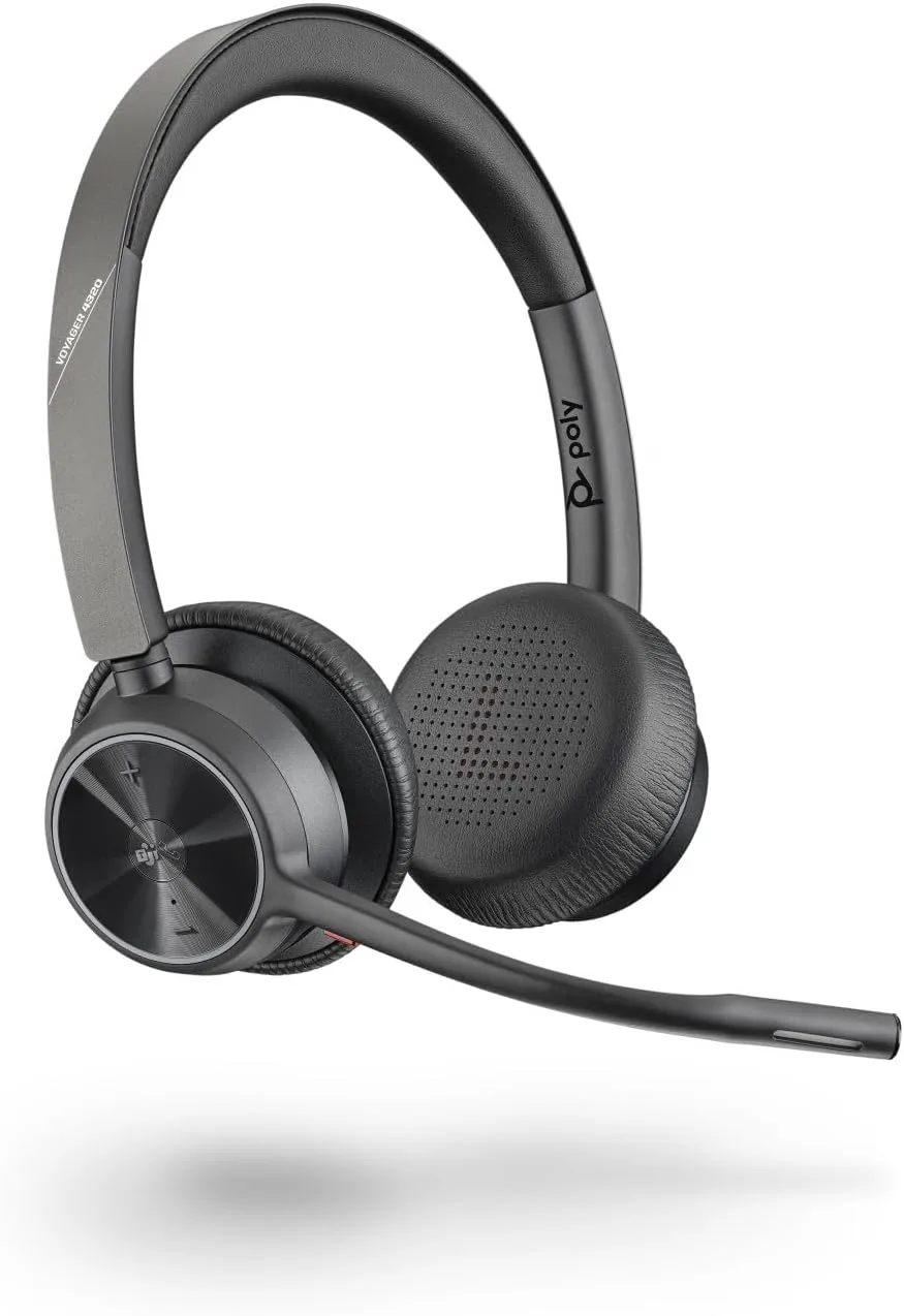 POLY Voyager 4320 UC Wireless Stereo Headset