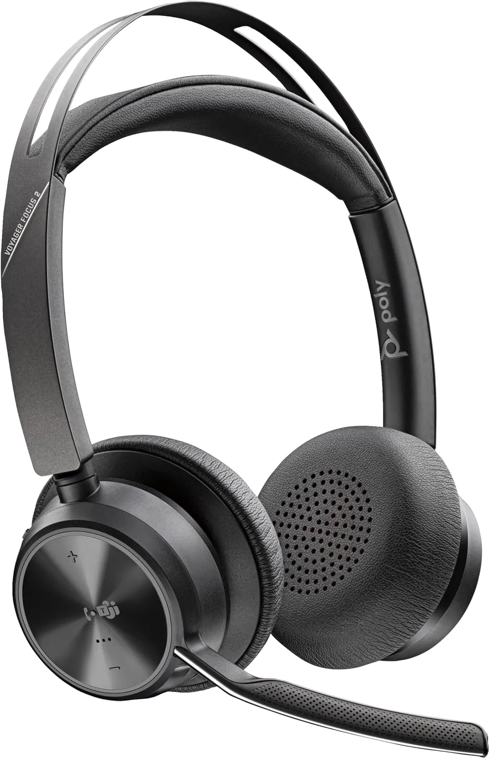 Poly Voyager Focus 2 Headset - USB-C with USB-C/A Adapter