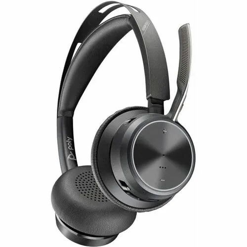 Poly Voyager Focus 2 USB-C-C Headset + USB-C/A Adapter TAA