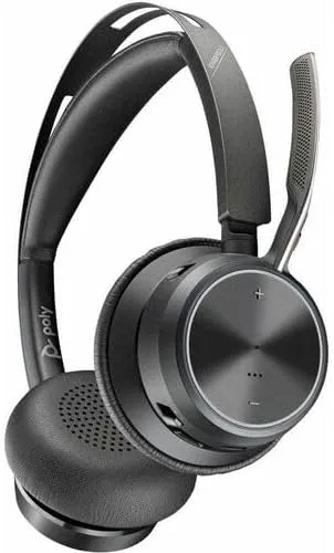 Poly Voyager Focus 2 USB-C-C Headset + USB-C/A Adapter TAA