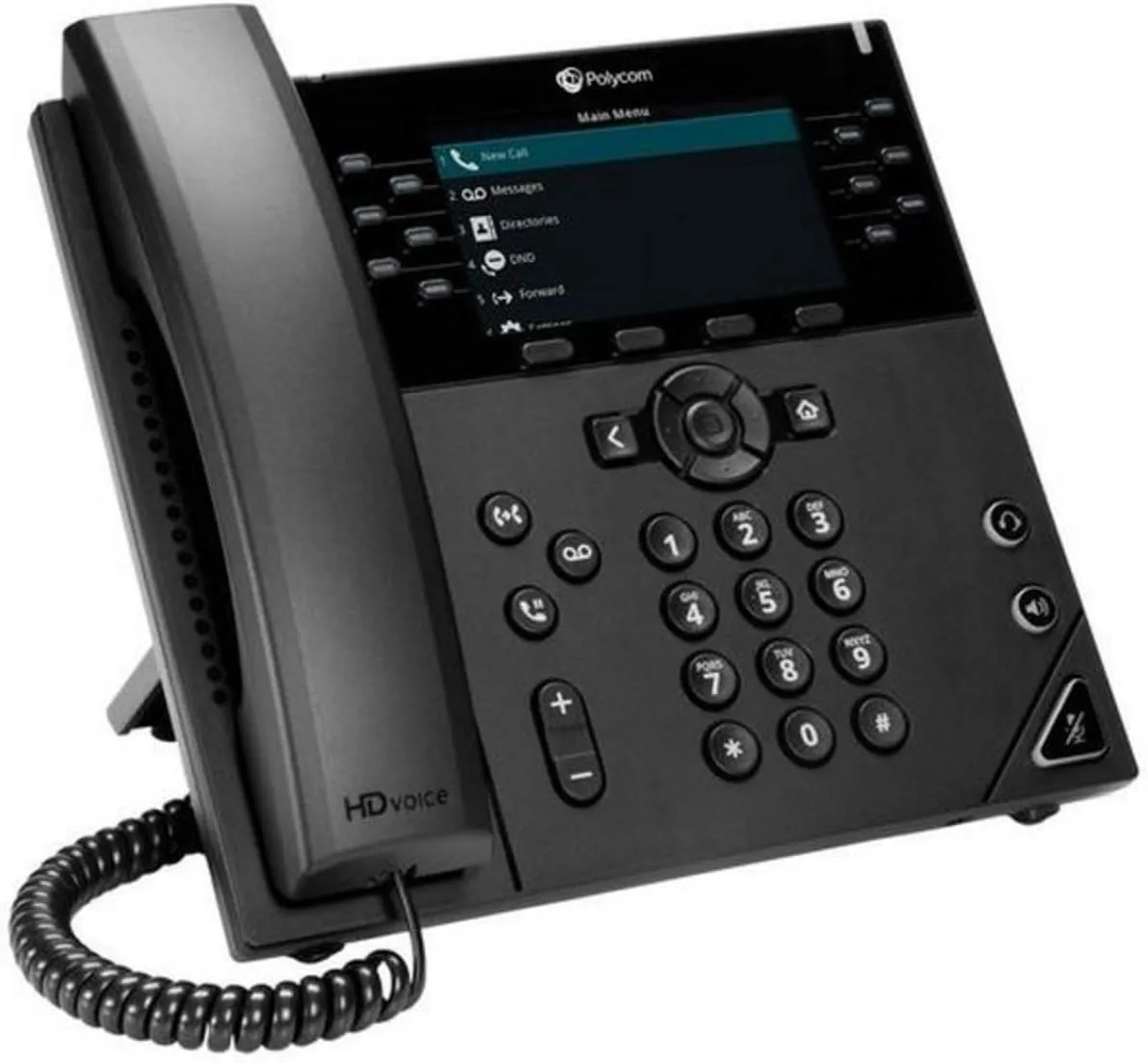 Poly (Plantronics + Polycom) Poly - VVX 450 Business IP Phone (Polycom) - 12-Line