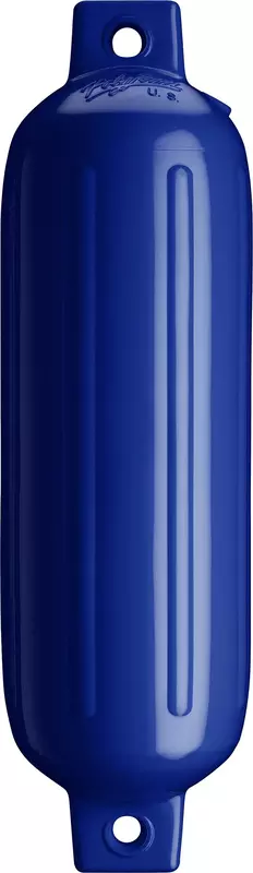 Polyform G-1 Twin Eye Fender 3.5" x 12.8" - Cobalt Blue