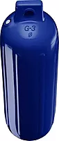 Polyform G-1 Twin Eye Fender 3.5" x 12.8" - Cobalt Blue
