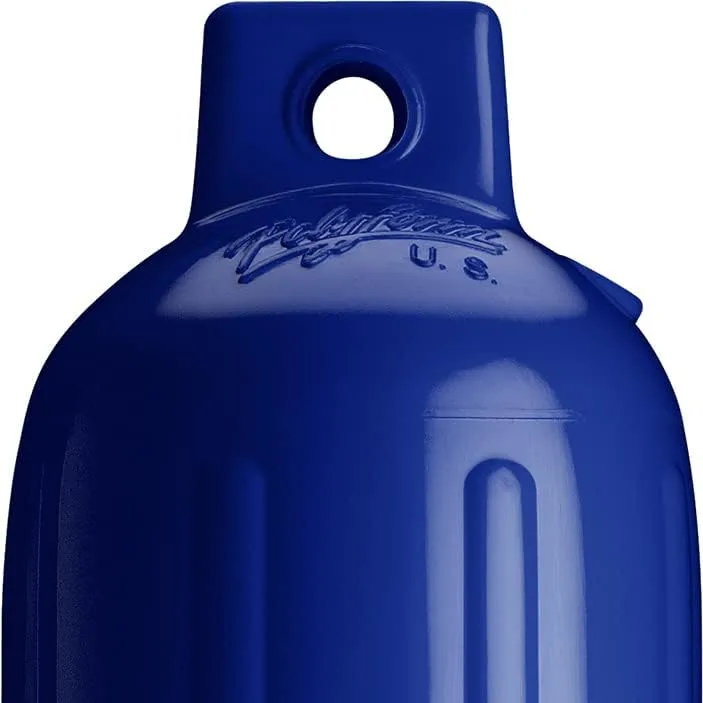 Polyform G-1 Twin Eye Fender 3.5" x 12.8" - Cobalt Blue