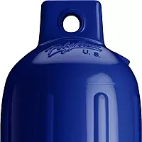 Polyform G-1 Twin Eye Fender 3.5" x 12.8" - Cobalt Blue