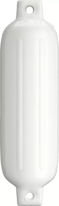 Polyform G-1 Twin Eye Fender 3.5" x 12.8" - White