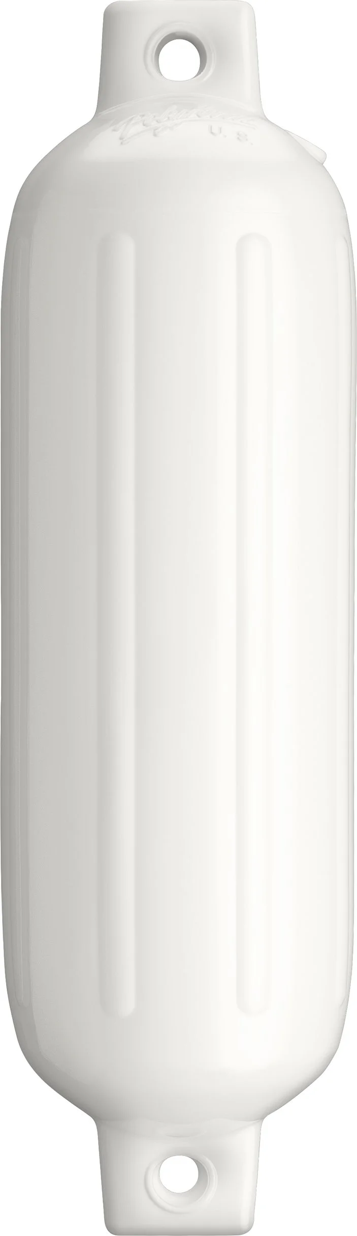 Polyform G-1 Twin Eye Fender 3.5" x 12.8" - White